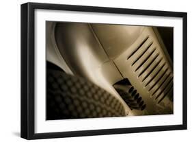 Vintage Racing Car with Exhaust and Air Vents Close Up-Will Wilkinson-Framed Premium Photographic Print