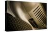 Vintage Racing Car with Exhaust and Air Vents Close Up-Will Wilkinson-Stretched Canvas