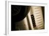 Vintage Racing Car with Exhaust and Air Vents Close Up-Will Wilkinson-Framed Photographic Print