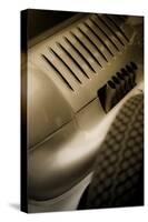 Vintage Racing Car with Exhaust and Air Vents Close Up-Will Wilkinson-Stretched Canvas