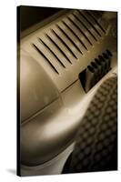 Vintage Racing Car with Exhaust and Air Vents Close Up-Will Wilkinson-Stretched Canvas