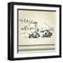 Vintage Racing Cars-canicula-Framed Art Print