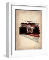 Vintage Radio 2-NaxArt-Framed Art Print