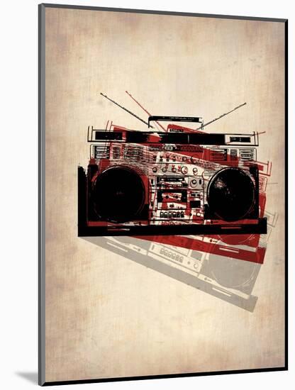 Vintage Radio 2-NaxArt-Mounted Art Print