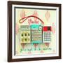 Vintage Radio Inspirational-Vicki Dvorak-Framed Art Print