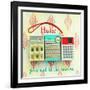 Vintage Radio Inspirational-Vicki Dvorak-Framed Art Print