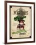 Vintage Radish Seed Packet-null-Framed Giclee Print