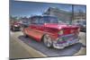 Vintage Red Car-Robert Kaler-Mounted Photographic Print