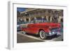 Vintage Red Car-Robert Kaler-Framed Photographic Print