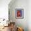 Vintage Red Robot-Ron Magnes-Framed Giclee Print displayed on a wall