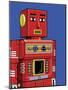 Vintage Red Robot-Ron Magnes-Mounted Giclee Print