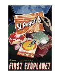First Exoplanet-Vintage Reproduction-Art Print