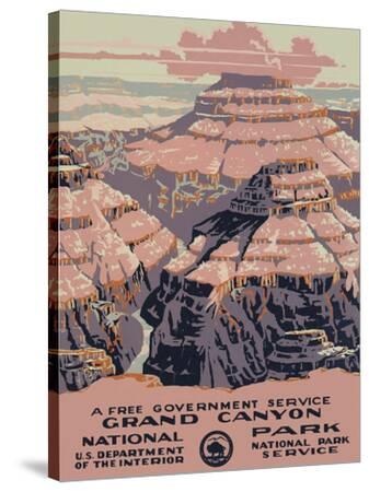 StickIt2Me Poster de voyage r/étro Grand Canyon Arizona Art d/éco A2