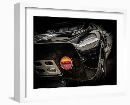 Vintage Retro American Car-David Challinor-Framed Premium Photographic Print