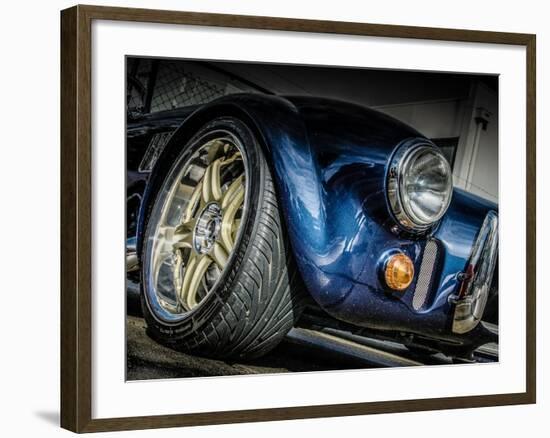 Vintage Retro American Car-David Challinor-Framed Photographic Print