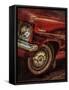 Vintage Retro American Car-David Challinor-Framed Stretched Canvas