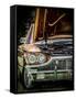 Vintage Retro American Car-David Challinor-Framed Stretched Canvas