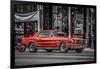 Vintage Retro American Car-David Challinor-Framed Photographic Print