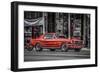 Vintage Retro American Car-David Challinor-Framed Photographic Print