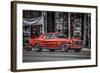 Vintage Retro American Car-David Challinor-Framed Photographic Print