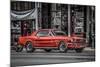 Vintage Retro American Car-David Challinor-Mounted Photographic Print