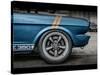 Vintage Retro American Car-David Challinor-Stretched Canvas