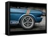 Vintage Retro American Car-David Challinor-Framed Stretched Canvas