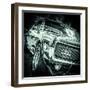 Vintage Retro American Car-David Challinor-Framed Photographic Print