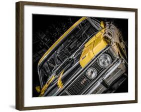 Vintage Retro American Car-David Challinor-Framed Photographic Print