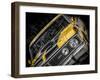 Vintage Retro American Car-David Challinor-Framed Premium Photographic Print