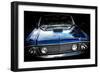 Vintage Retro American Car-David Challinor-Framed Photographic Print