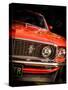 Vintage Retro American Car-David Challinor-Stretched Canvas