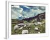 Vintage Retro Effect Filtered Hipster Style Travel Image of Mountain Landscape in Himalayas. Kullu-f9photos-Framed Photographic Print