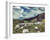 Vintage Retro Effect Filtered Hipster Style Travel Image of Mountain Landscape in Himalayas. Kullu-f9photos-Framed Photographic Print