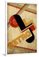 Vintage Retro Movement-Elo Marc-Framed Giclee Print