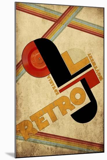 Vintage Retro Movement-Elo Marc-Mounted Giclee Print