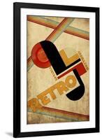 Vintage Retro Movement-Elo Marc-Framed Giclee Print