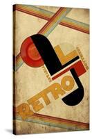 Vintage Retro Movement-Elo Marc-Stretched Canvas