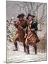 Vintage Revolutionary War Print of American Minutemen-Stocktrek Images-Mounted Photographic Print