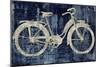 Vintage Ride In Blue-Amanda Wade-Mounted Art Print