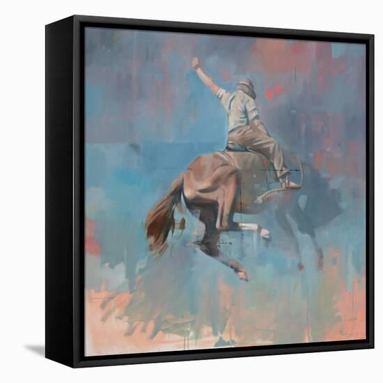 Vintage Rodeo-Peter Hawkins-Framed Stretched Canvas