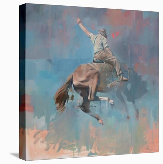 Vintage Rodeo-Peter Hawkins-Stretched Canvas