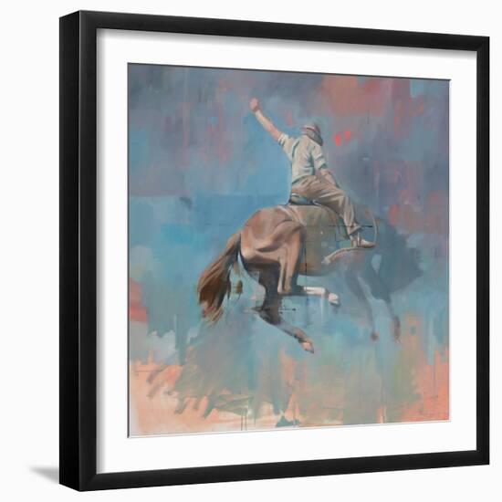 Vintage Rodeo-Peter Hawkins-Framed Giclee Print