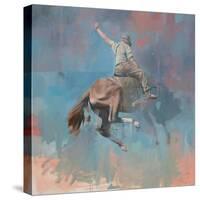 Vintage Rodeo-Peter Hawkins-Stretched Canvas