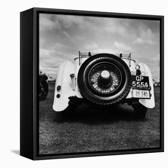 Vintage Rolls Royce, Taken at a Montreal Meet of the Rolls Royce Owners Club in August, 1958-Walker Evans-Framed Stretched Canvas