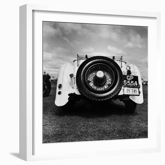 Vintage Rolls Royce, Taken at a Montreal Meet of the Rolls Royce Owners Club in August, 1958-Walker Evans-Framed Photographic Print