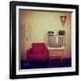 Vintage Room With Wallpaper-khorzhevska-Framed Art Print