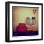 Vintage Room With Wallpaper-khorzhevska-Framed Art Print