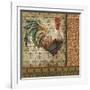 Vintage Rooster-A-Jean Plout-Framed Giclee Print