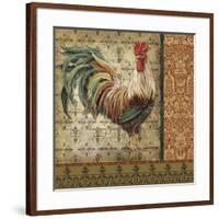 Vintage Rooster-A-Jean Plout-Framed Giclee Print